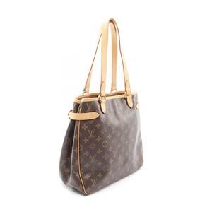 Louis Vuitton Batignolles Vertical Tote Bag canvas leather Monogram Brown